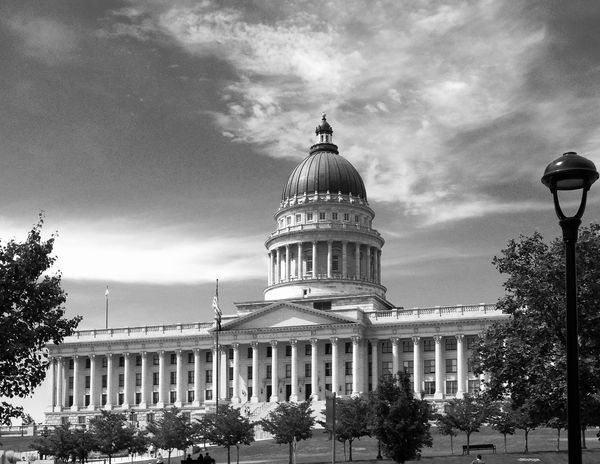 Utah State Capitol in Salt Lake City...