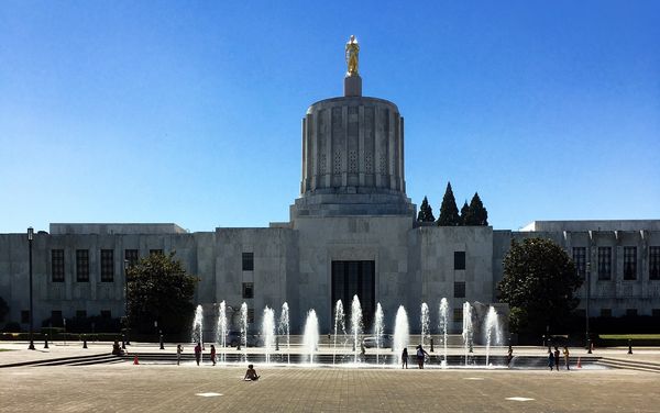 Oregon State Capitol in Salem (not as "classical")...