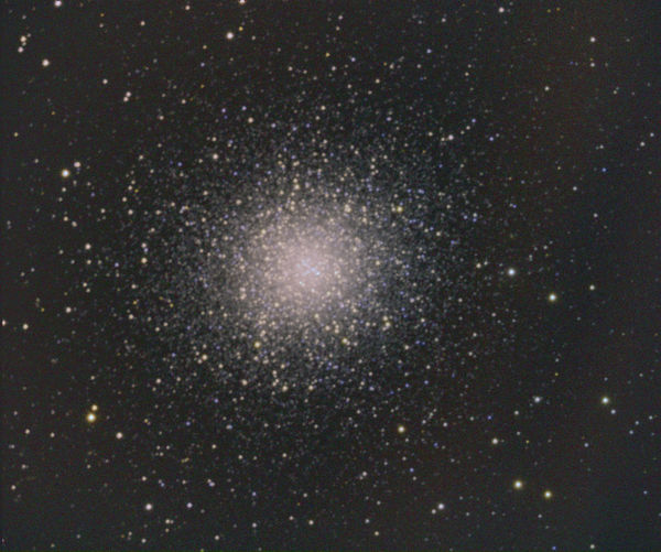 Messier 13 Globular Star Cluster - Shot with a 100...