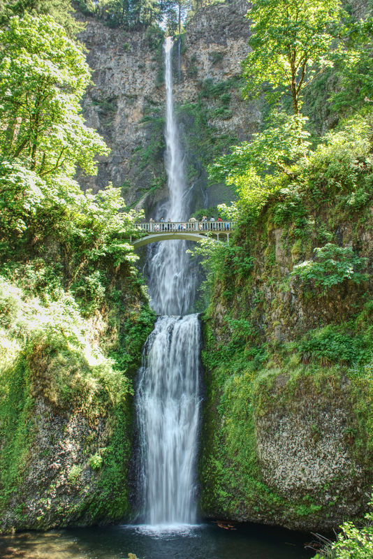 Multnomah Falls near Portland, OR...