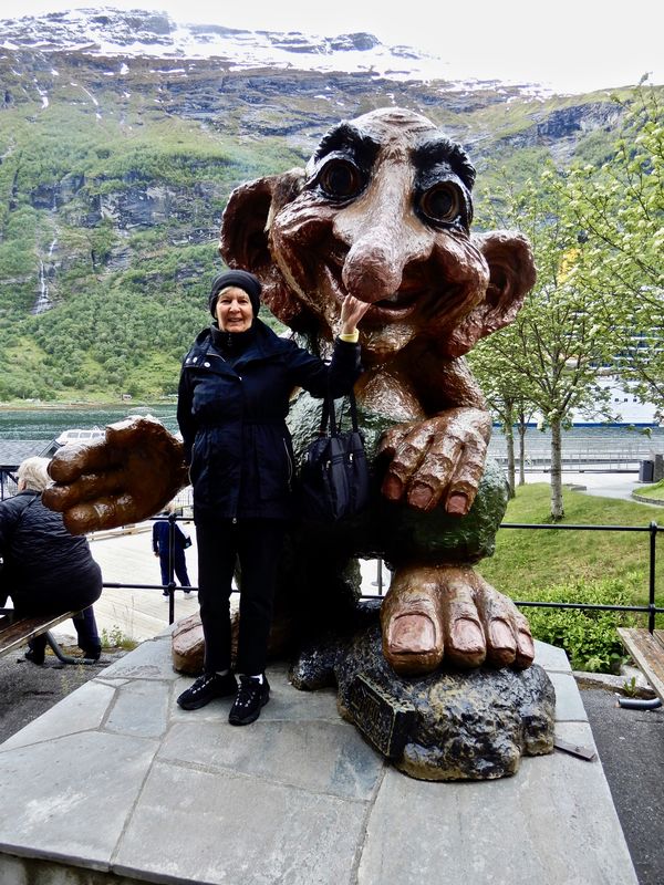 Norwegian Troll and Tourist. Sort of like a Leprec...