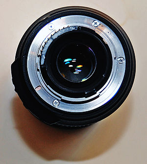 This is a 50mm AF-S lens. It doesn't have the scre...