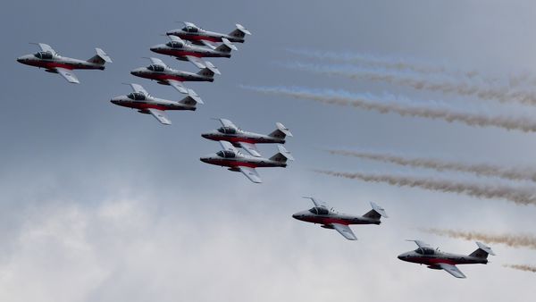 best of the day - RCAF "Snowbirds"...