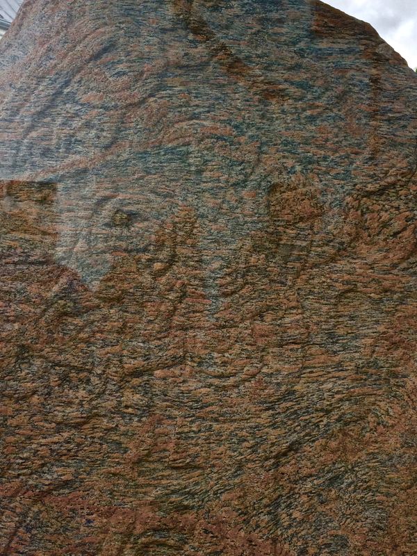 Carving on the Jelling Stone raised by King Harald...