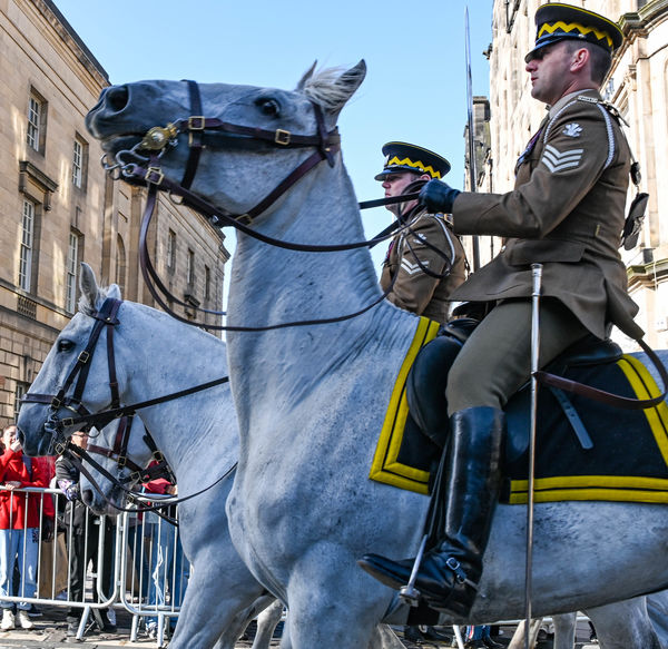 Edinburgh's Riding of the Marches 2 Here come the horses! Edinburgh's Riding of the Marches 2 Here come the horses!