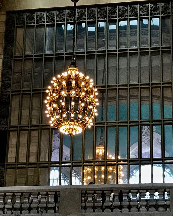 Lighting in Grand central station...