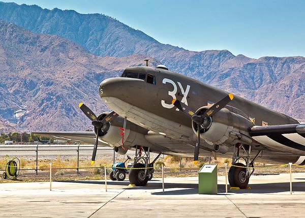 DC-3 at Palm Springs Air Museum...