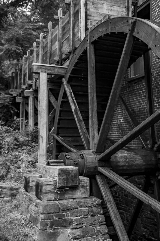 Colvin Run Mill Waterwheel, Great Falls, VA...