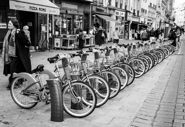 Parisian Bike Rack...
