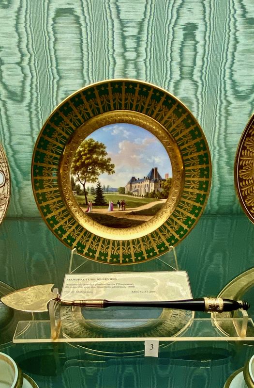 A Sevres Plate from the Imperial Dinner Service sh...