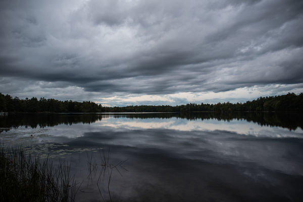 Sunset - Pemaquid Pond, Maine...