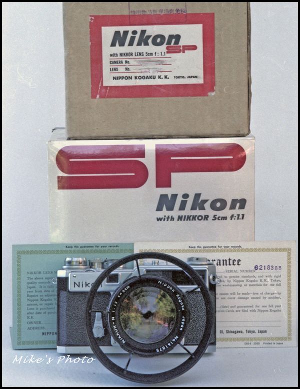 Nikon SP with 1.1,1 lens new in box plus shipping ...