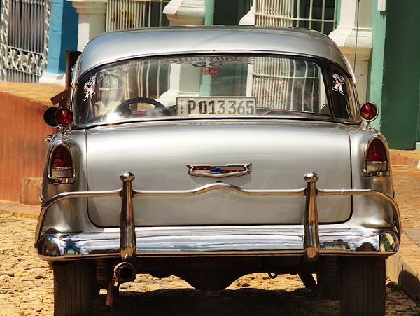 55 Chevy Bel Air, Cienfuegos Cuba...