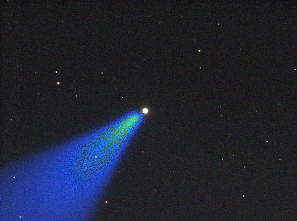 Le Blue laser on Polaris 3 seconds. Bazongo!...