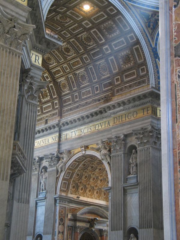 Original version: St. Peter's Basilica in Rome; ca...