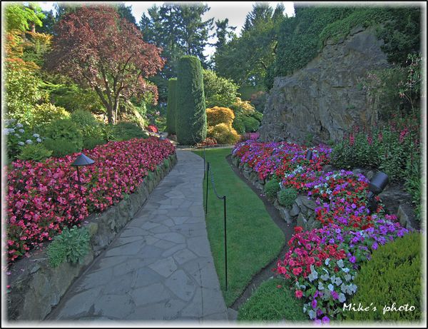 Butchart Gardens Victoria BC.