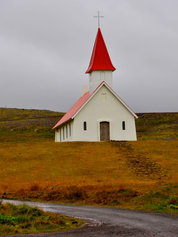 10 - Breidavik: Chapel at the Breidavik farm...