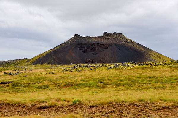 7 - Saxholl volcano, formed between 3000 and 4000 ...