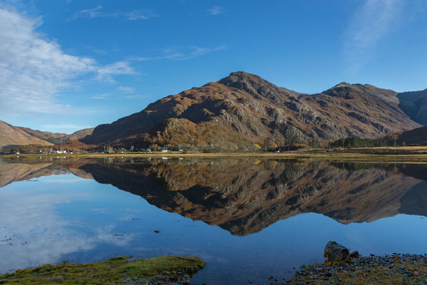 Invershiel and a tranquil Loch Duich....