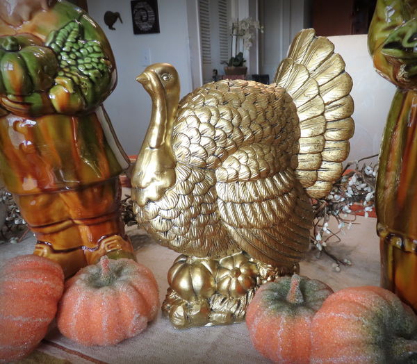 Of course the Turkey has to adorn the center of th...