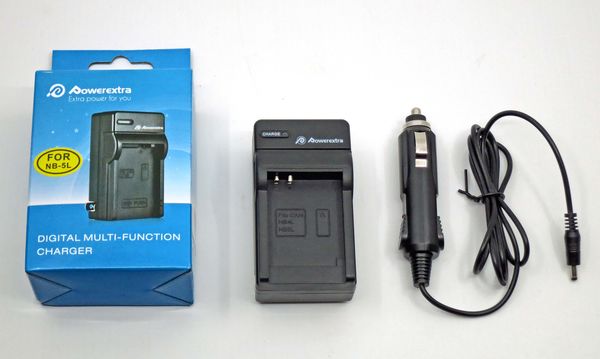 Chargeur Rapide AccuCell Pour Batterie Canon NB-5L - Compatible Multiples Modèles