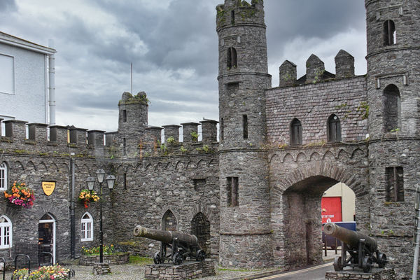 Macroom Castle from the front...
