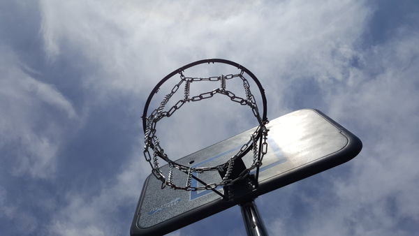 basketball hoop...