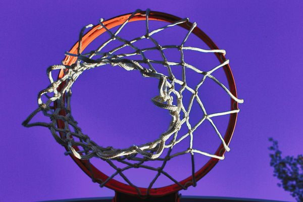An a Basketall Hoop...