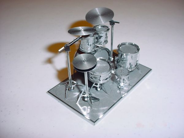 Miniature model drums...