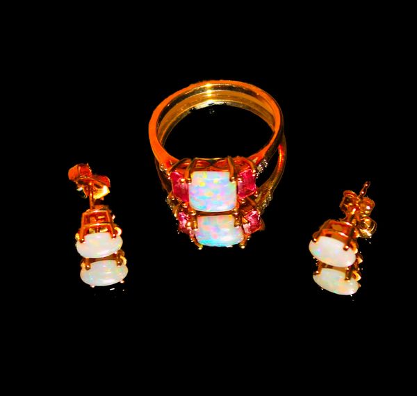 Round Opal Ring...