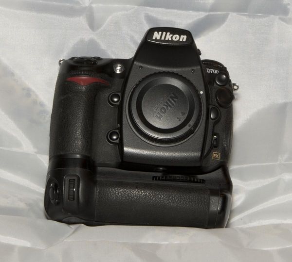 D700 Front and Battery Pack...