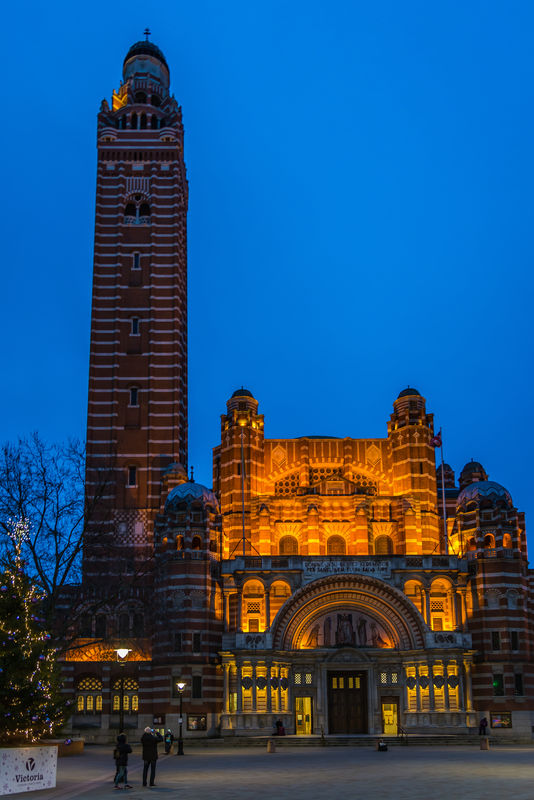 8 - Westminster Cathedral on Victoria Street, moth...