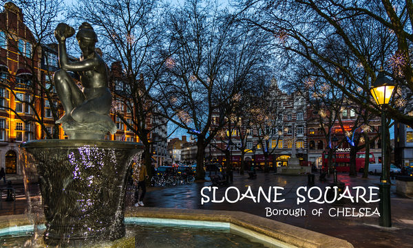 1 - Twilight on Sloane Square viewed from Peter Jo...