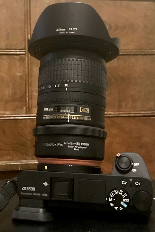 My favorite lens for small Sonys...