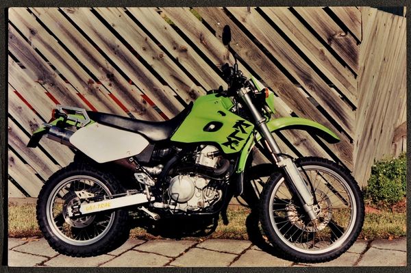 KLX not too long after I bought it...