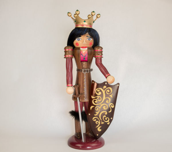 Warrior princess stands approx 21 inches tall...