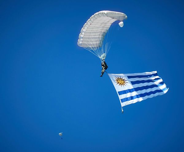 Uruguayan paratroopers!...