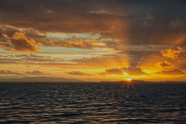 Sunset in the Drake Passage...