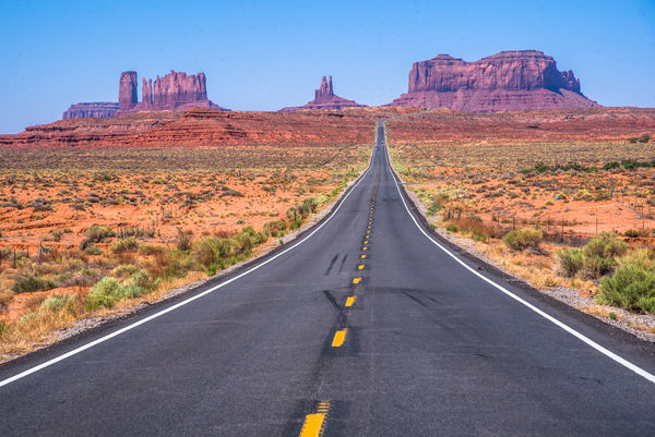 The Drive to Monument Valley...