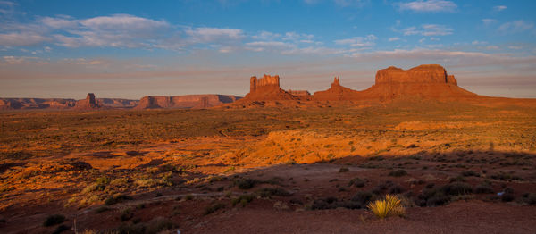 Early Morning Sunrise At Monument Valley...
