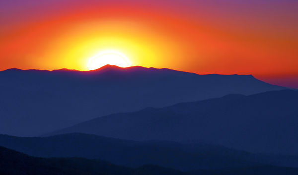 Sunset At Max Patch, NC...