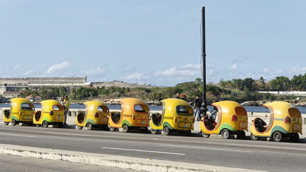Havana, coconut cabs...