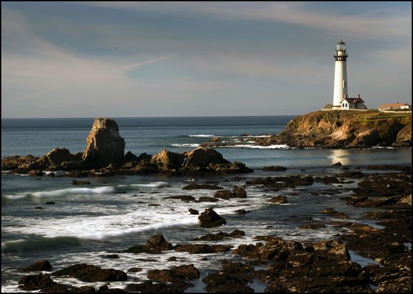 Pigeon Point lLghthouse. Ca....