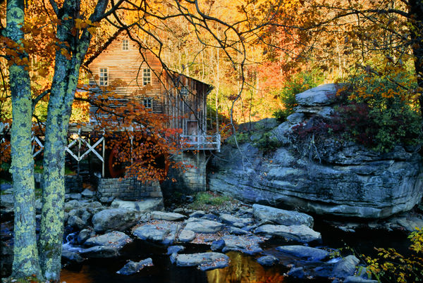 Different View of Glade Creek Mill...