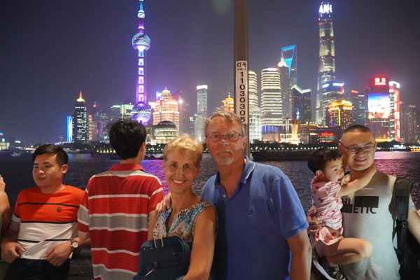 The two non-chinese are me an wifey in Shanghai al...