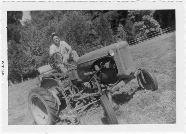My dad in 1960, shortly before we left the ranch f...