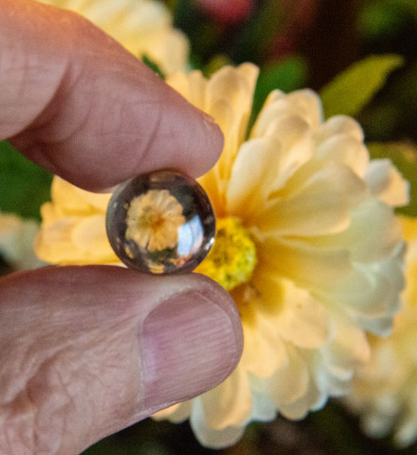 The world's tiniest photo ball....