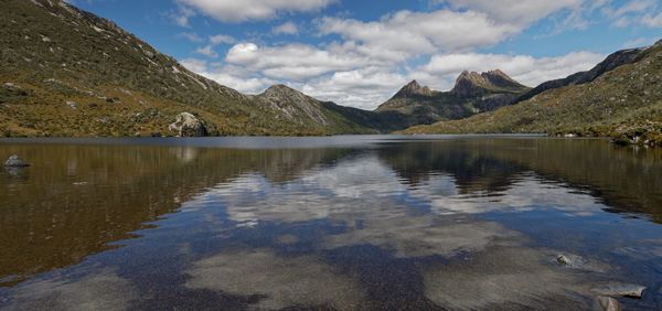 Dove Lake with Cradle Mountain in the distance....