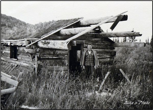 Hey, that's me, 1955 in the Yukon....