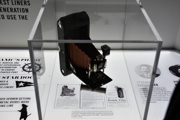 Kodak model 3A used by Frank Browne to capture dep...